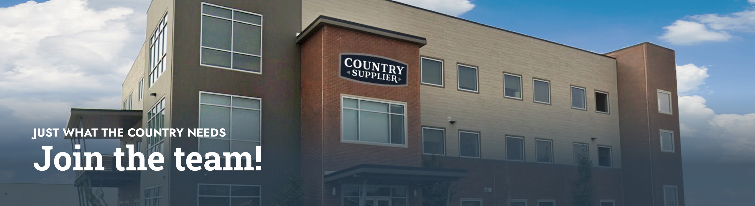 Just what the Country Needs Join Our Team!